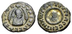 Ancient Coins - Kingdom of Axum, Ouazebas (later 4th century). AE Lepton-Multiplum