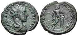Ancient Coins - Gordian III (AD 238-244). Moesia Inferior, Nicopolis ad Istrum. Æ Hexassarion (?). Sabinius Modestus, legatus consularis . Struck AD 241-244.