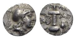Ancient Coins - Caria, Kaunos, c. 166-150 BC. AR Hemidrachm