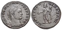 Ancient Coins - Constantius I (AD 293-305). Æ Nummus - Follis, Londinium, circa May 305-July 306. R/ GENIUS