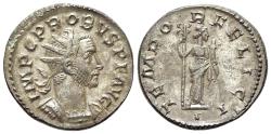Ancient Coins - Probus (276-282). Radiate. Lugdunum. R/ FELICITAS Ex Guercheville hoard