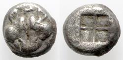 Ancient Coins - Lesbos, Unattributed early mint, c. 500-450 BC. BI Obol