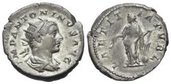 Ancient Coins - Elagabal (AD 218-222). AR Antoninianus. Rome. R/ LAETITIA