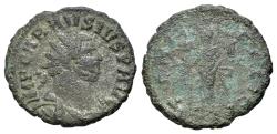 Ancient Coins - Carausius (Romano-British Emperor, AD 286-293). Æ Radiate - Antoninianus. Uncertain mint. R/ FELICITAS