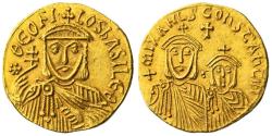 Ancient Coins - Theophilus (AD 829-842), AV Solidus EXTREMELY FINE