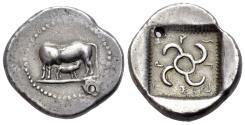 Ancient Coins - Dynasts of Lycia, "Sppintaza" series, c. 5th century BC. AR Stater  VERY RARE