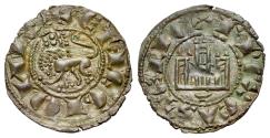 World Coins - Spain. Kingdom of Castile and Leon (Castilla and Leon). Fernando IV (1295-1312). BI Pepion. Cuenca mint.