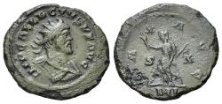 Ancient Coins - Allectus (Romano-British Emperor, AD 293-296). BI Antoninianus. London. R/ PAX