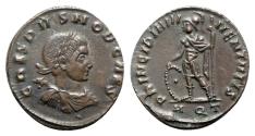 Ancient Coins - Crispus (Caesar, 316-326). Æ Follis - Aquileia