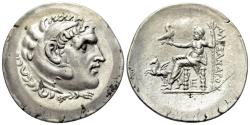 Ancient Coins - Kingdom of Macedon, Alexander III, 'The Great' (336-323 BC) AR Tetradrachm, Alabanda, Dated CY 5 = 163/2 BC.