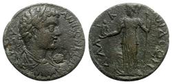 Ancient Coins - Caracalla (198-217). Caria, Alabanda. Æ - R/ Tyche