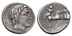 Ancient Coins - Gargilius, Ogulnius and Vergilius, Rome, c. 86 BC. AR Denarius
