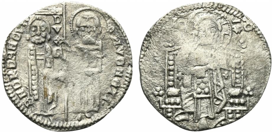 eurodelices GRANDI CUOCHI DEUROPA  イタリア語 Italy, Venezia, Andrea Dandolo (1342-1354). AR Grosso. Doge
