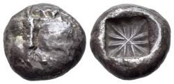 Ancient Coins - Dynasts of Lycia, Uncertain, c. 520-480 BC. AR Stater VERY RARE