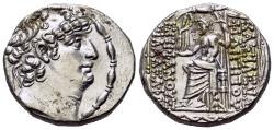 Ancient Coins - Seleukid Kingdom. Philip I 'Philadelphos' (circa 88-75 BC). AR Tetradrachm,  Antioch on the Orontes. Extremely Fine