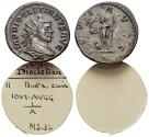 Ancient Coins - Diocletian (AD 284-305). Antoninianus, Lugdunum, 289-290. R/ JUPITER