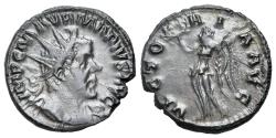 Ancient Coins - Marius (AD 269). BI Radiate. Colonia Agrippinensis, c. mid AD 269. R/ VICTORY