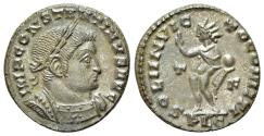 Ancient Coins - Constantine I (AD 307/310-337). Æ Nummus - Follis. Lugdunum, 314-5.  Ex trésor de Chitry, exemplaire n 1850