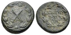 Ancient Coins - CILICIA. Zephyrion ( I cent. BC). AE 22mm. Large X  R/ ZEΦYPI/ΩTΩN