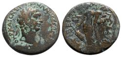 Ancient Coins - Trajan (98-117). Judaea, Tiberias. Æ - R/ Tyche