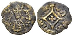 Ancient Coins - AXUM. Hataz (Hethasa). (600-circa 620). Æ 17mm R/ Cross within lozenge.