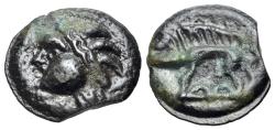 Ancient Coins - Gaul, Leuci  (c. late 2nd - first half of 1st century BC) Potin Unit R/ BOAR