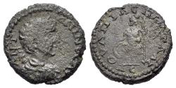 Ancient Coins - Thrace. Pautalia. Caracalla (AD 198-217). Æ 17mm R/ ARES Ex Thomas R. Miller Collection, sold with original collector ticket.