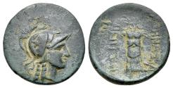 Ancient Coins - Mysia, Pergamon. C. 133-27 BC. AE 20mm R/ TROPHY