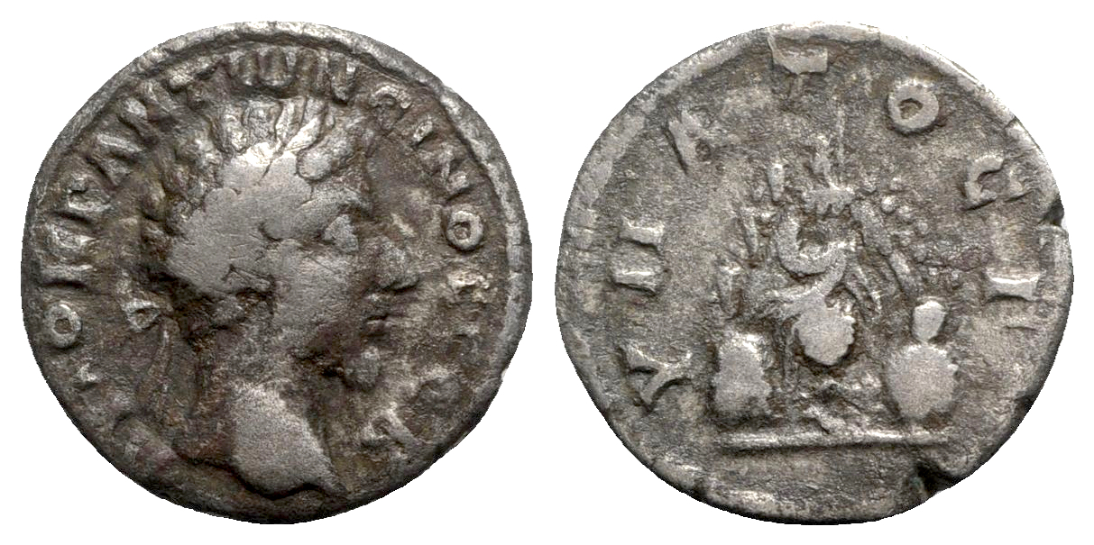 Marcus Aurelius 161 180 Cappadocia Caesarea Eusebia Ar Didrachm