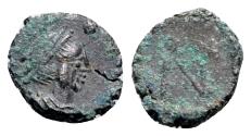 Ancient Coins - Anastasius I (491-518). Æ Nummus. Constantinople, 491-498. R/ Monogram of Anastasius