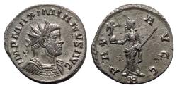 Ancient Coins - Maximianus (286-305). Radiate / Antoninianus - Lugdunum