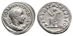 Ancient Coins - Gordian III (238-244). AR Denarius - R/ Securitas