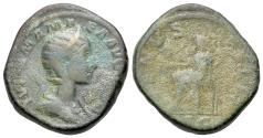 Ancient Coins - Julia Mamaea (Augusta AD 222-235). Æ Sestertius. R/ VENUS