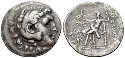 Ancient Coins - Aeolis, Temnos, c. 188-170 BC. AR Tetradrachm. In the name and types of Alexander III of Macedon.