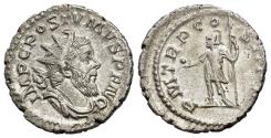 Ancient Coins - Postumus (Romano-Gallic Emperor, AD 260-269). AR Antoninianus. Treveri (Trier) mint. 3rd emission, 1st phase.