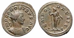 Ancient Coins - Probus (276-282). Radiate / Antoninianus - Lugdunum - R/ Felicitas