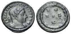 Ancient Coins - Constantine I (As Caesar, AD 306-309). Æ Quarter Follis. Treveri (Trier) mint. R/ VO/TIS/X VERY RARE