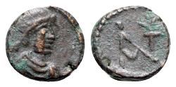 Ancient Coins - Anastasius I (AD 491-518). Æ Nummus. Nicomedia. R/ MONOGRAM