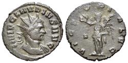 Ancient Coins - Claudius II Gothicus (AD 268-270). BI Antoninianus. Rome mint. R/ VICTORY