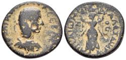 Ancient Coins - Julia Mamaea (Augusta, AD 222-235). Cilicia, Aegeae. Æ 23mm, year 277 (230/1). R/ NIKE
