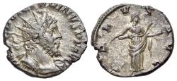 Ancient Coins - Victorinus (Romano-Gallic Emperor, AD 269-271). Æ Radiate / Antoninianus. Cologne mint. 2nd emission, circa mid AD 269-circa early 270. R/ SALUS