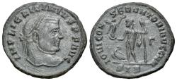 Ancient Coins - Licinius I (AD 308-324). Æ Follis. Siscia, 313-315. R/ JUPITER