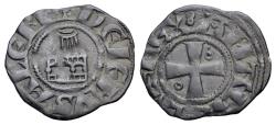 Ancient Coins - Crusaders, Latin Kingdom of Jerusalem. Amaury (1163-1174). BI Denier. Jerusalem. Church of the Holy Sepulcher / CROSS