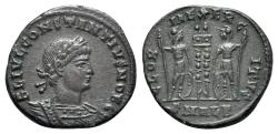 Ancient Coins - Constantius II (337-361). Æ - Alexandria - R/ Soldiers