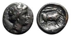 Ancient Coins - Euboia, Histiaia, 4th-3rd centuries BC. Æ