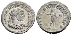 Ancient Coins - Caracalla (AD 198-217). AR Antininians. R/ SOL