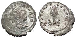 Ancient Coins - Claudius II Gothicus (AD 268-270). BI Antoninianus. Cyzicus. R/ TROPHY