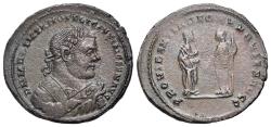 Ancient Coins - Maximianus (As Senior Augustus (1st reign), AD 305-307). Æ Nummus - Follis. Abdication issue. Londinium (London) mint. Struck circa May AD 305-spring 307.