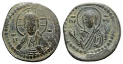 Ancient Coins - Anonymous, time of Romanus IV (1068-1071). Æ 40 Nummi - Constantinople