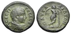 Ancient Coins - Thrace, Pautalia. Geta (As Caesar, AD 198-209). Æ Assarion RR/ EROS